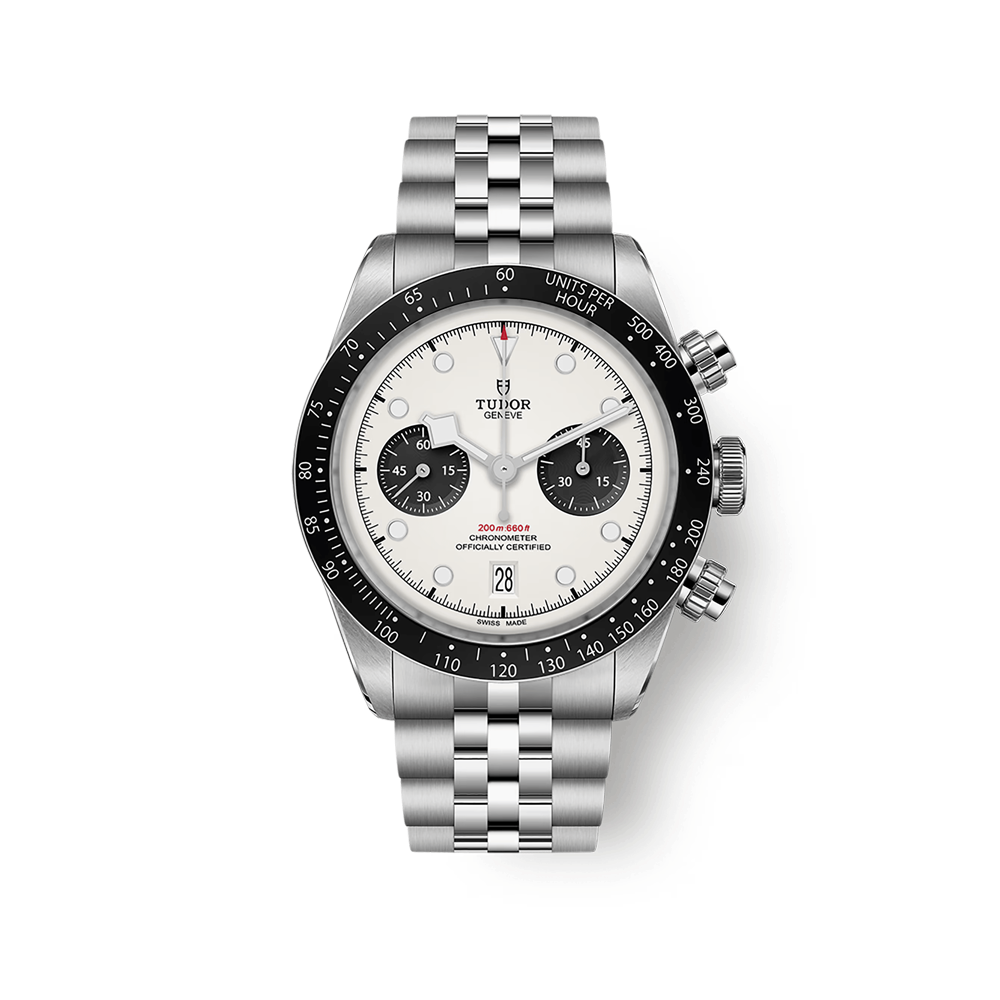Silver Chronograph Watch